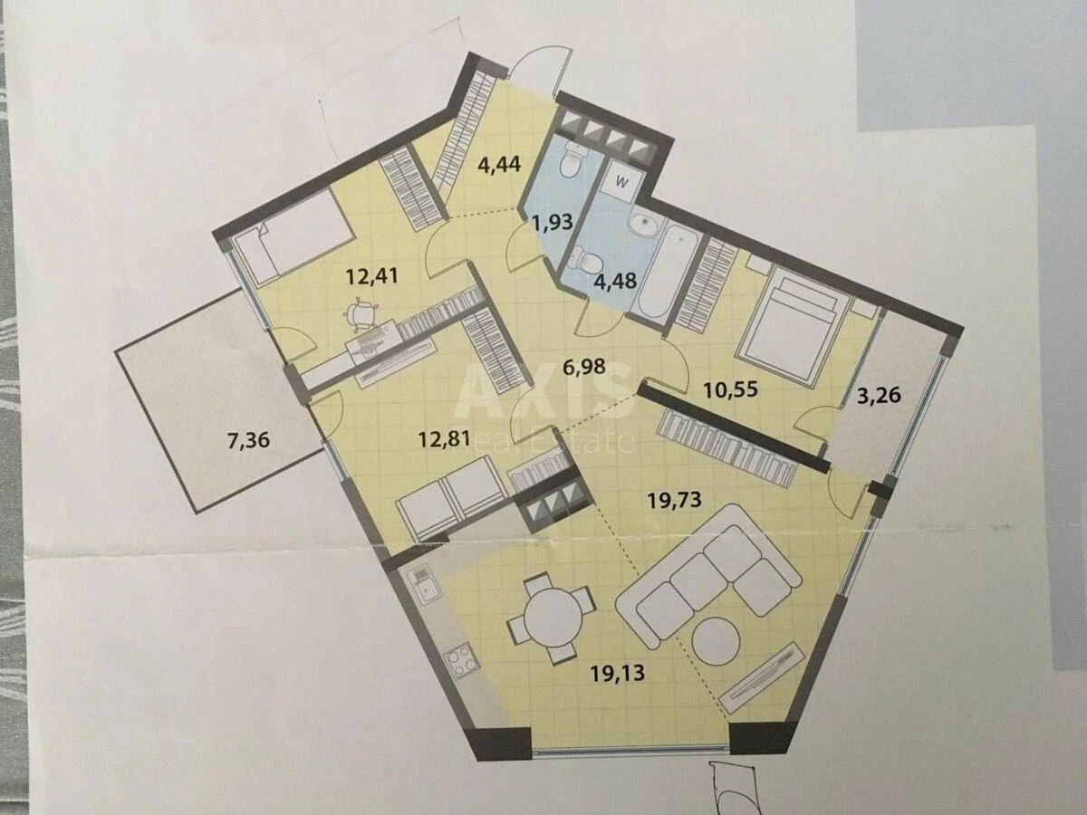 4к квартира ул. Липковского Василия Митрополита 16А712371
