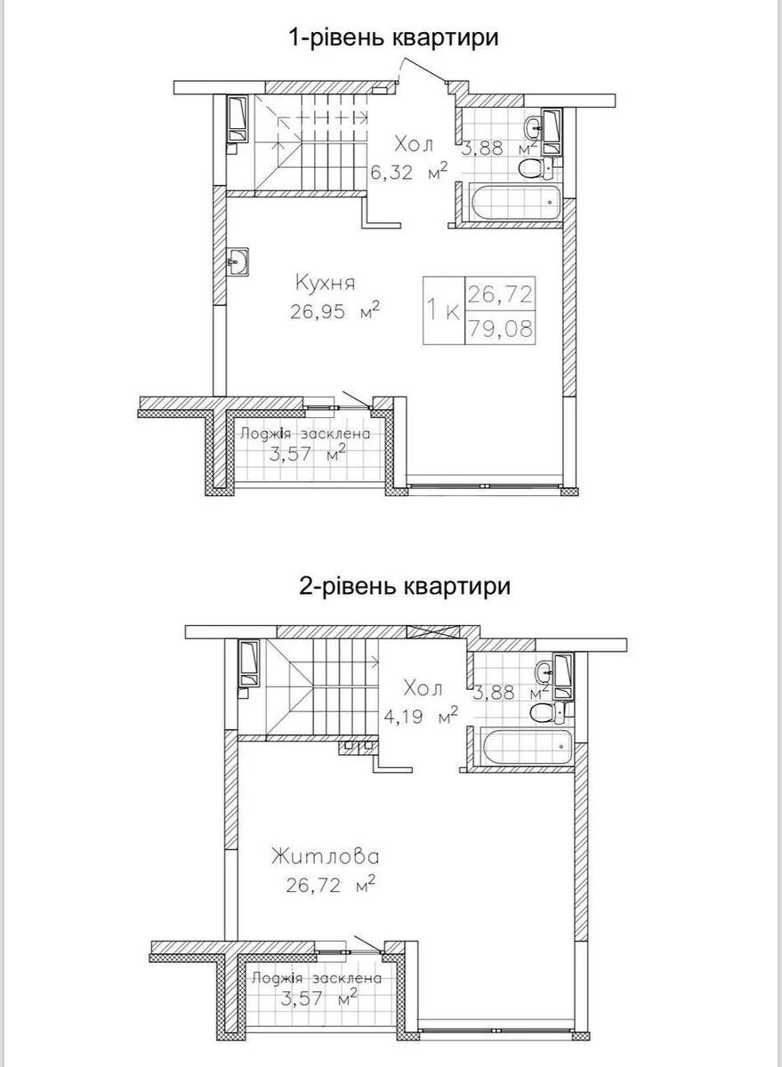 2к квартира ул. Львовская 15665874
