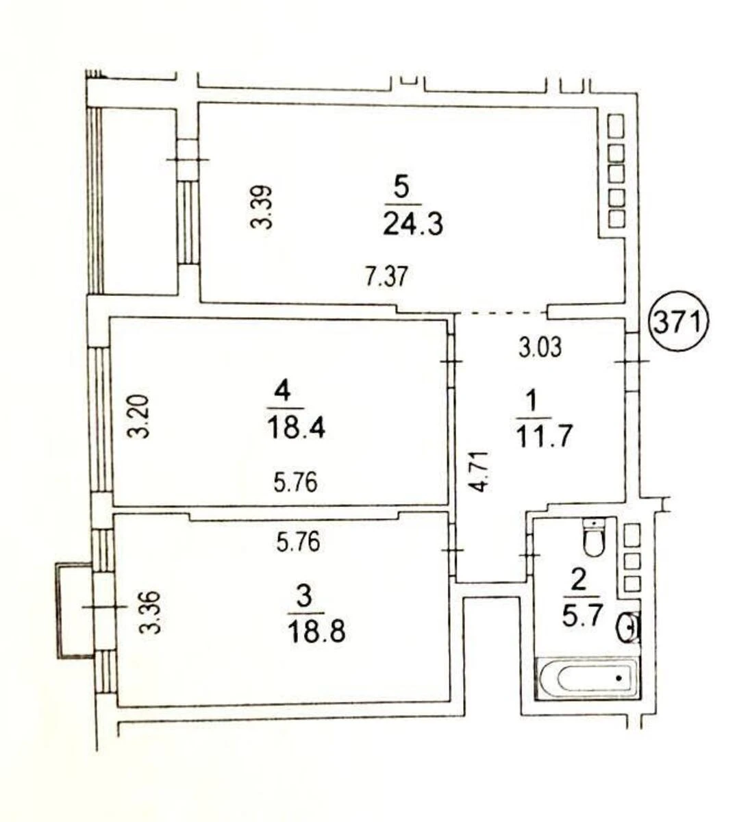2к квартира пр-т Берестейский 5Б7021510