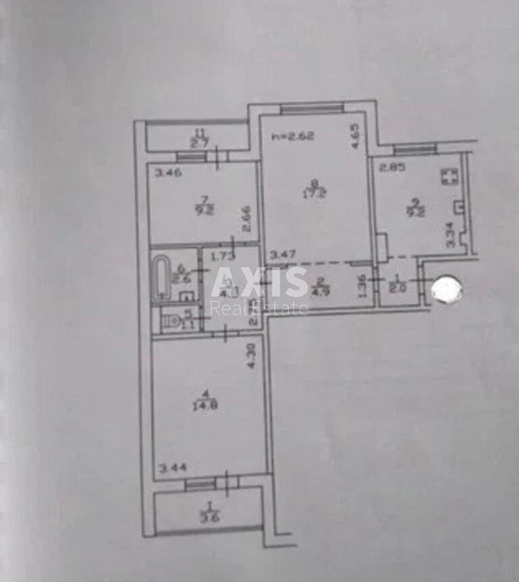 3k apartment vul. Mykil's'ko-Slobids'ka 6/26994318