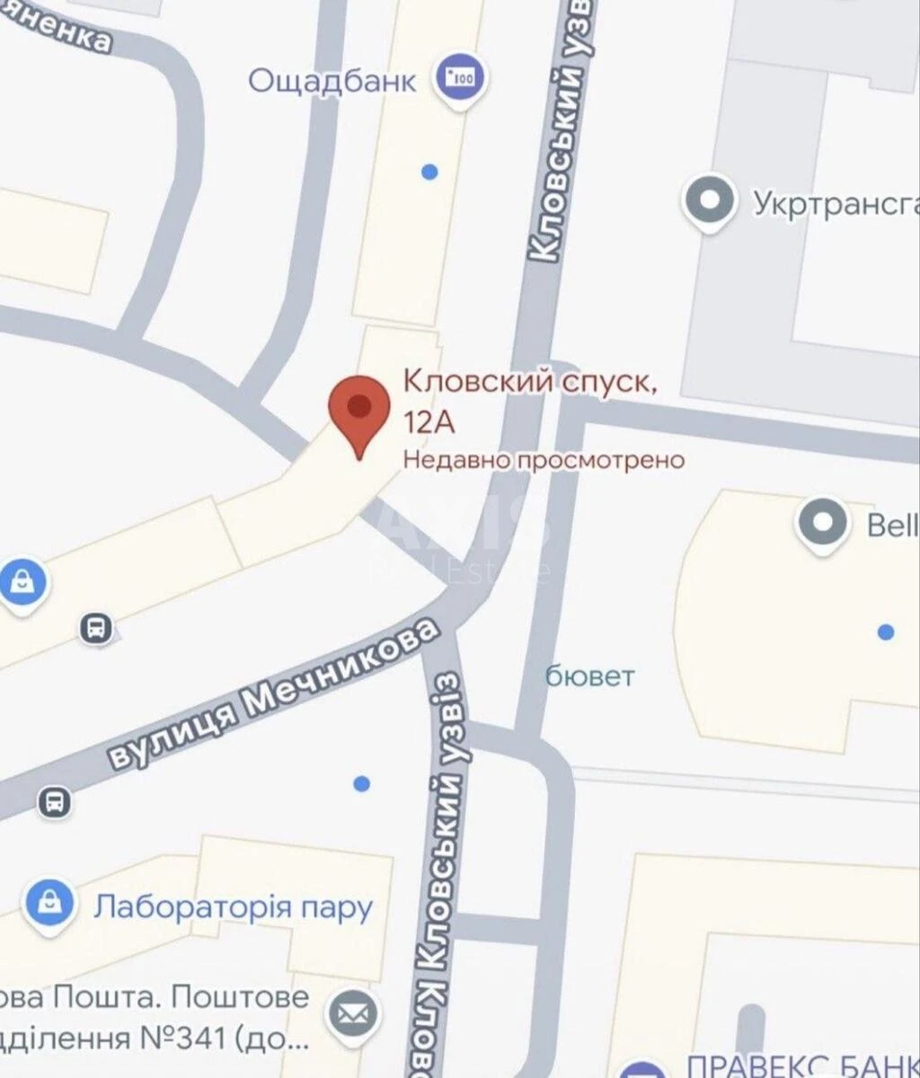 Trade object uzv. Klovs'kyj 12А, 232m26894716